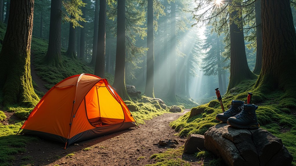 hiking trails and scenic access