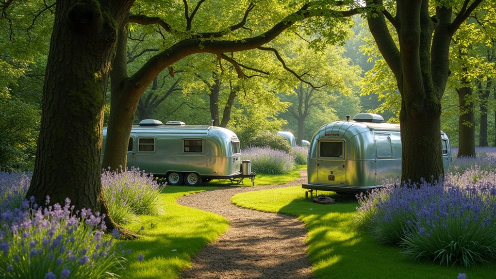 historic woodland caravan adventures