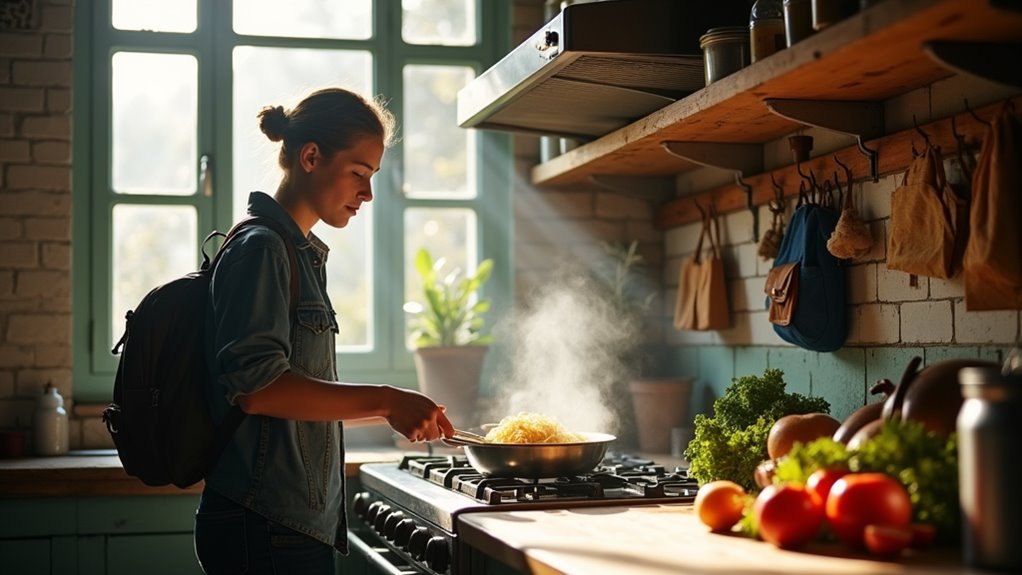 hostel kitchens save money