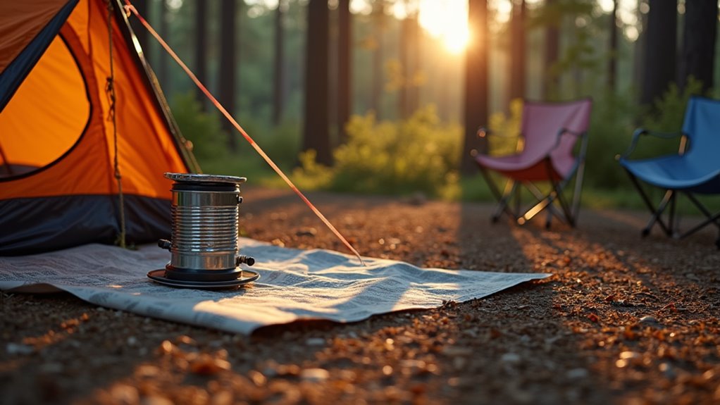 household items for camping