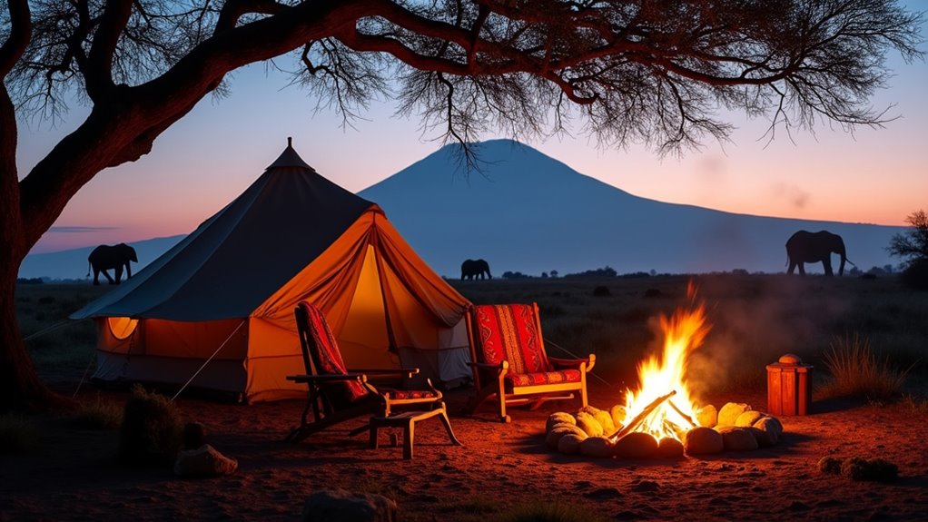 ideal amboseli camping seasons