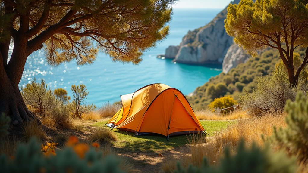 ideal fall corsica camping