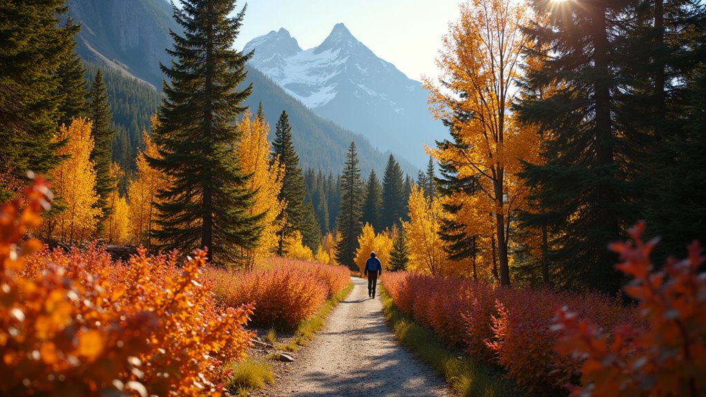 ideal fall hiking conditions
