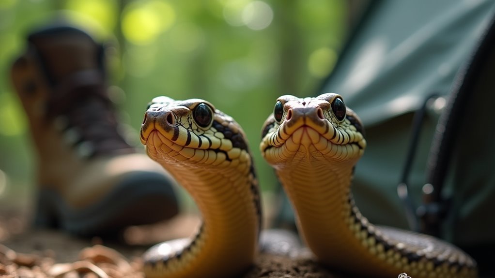 identify venomous snake features