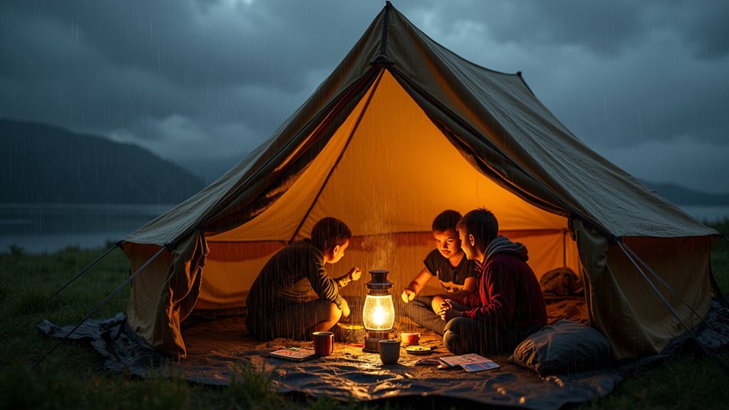 indoor camping entertainment ideas