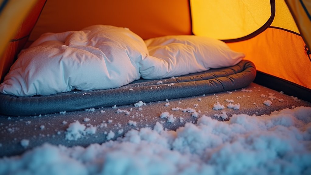 insulate ground with layers