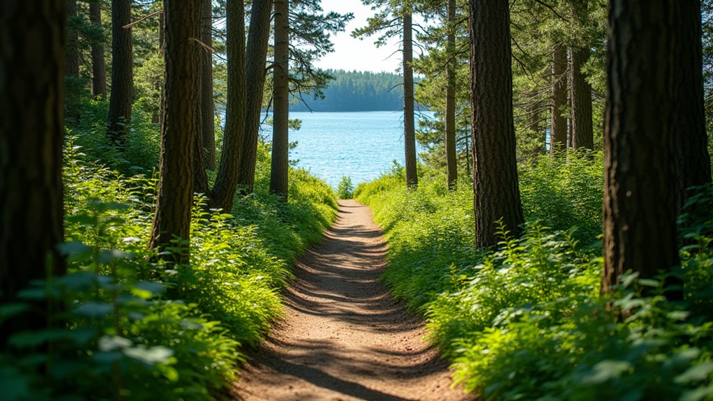island trails with breathtaking views
