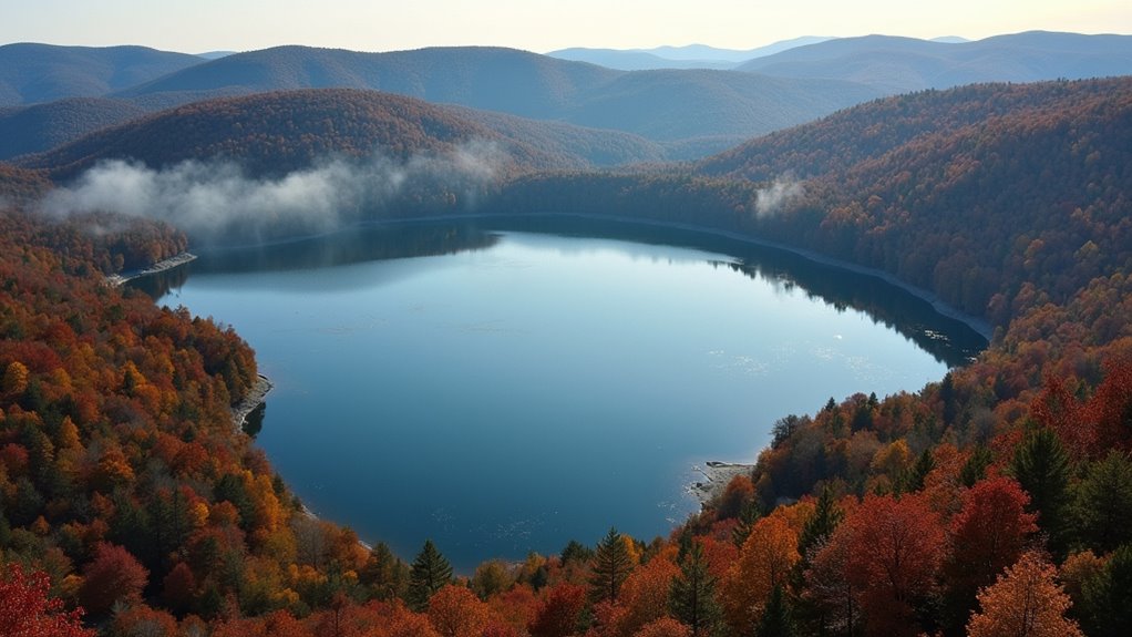 kettle lake s circular formation