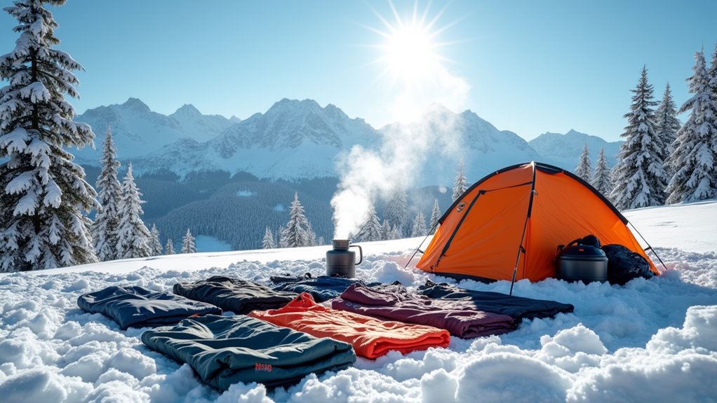 layered clothing for snowboarding