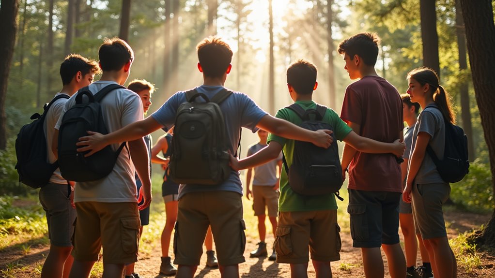 leadership skill building through outdoor activities