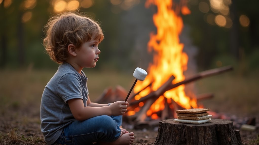 learning patience through camping