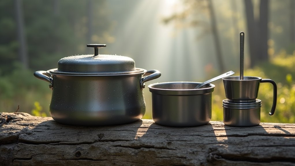 lightweight compact camping cookware