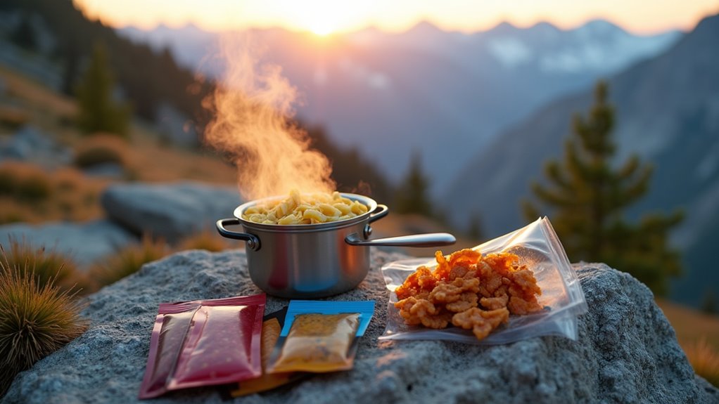 lightweight dehydrated meals