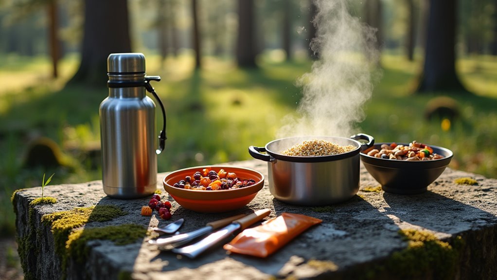 lightweight nutrient dense camping foods