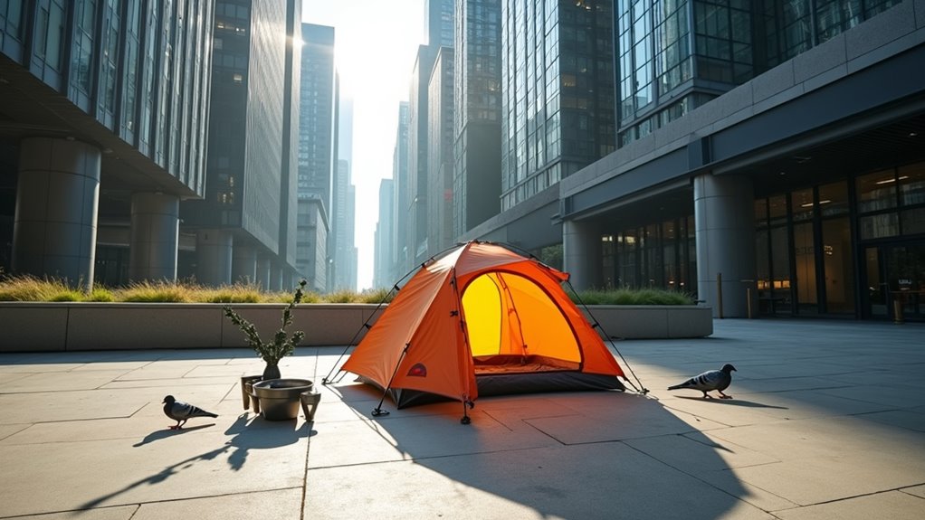 lightweight urban camping essentials