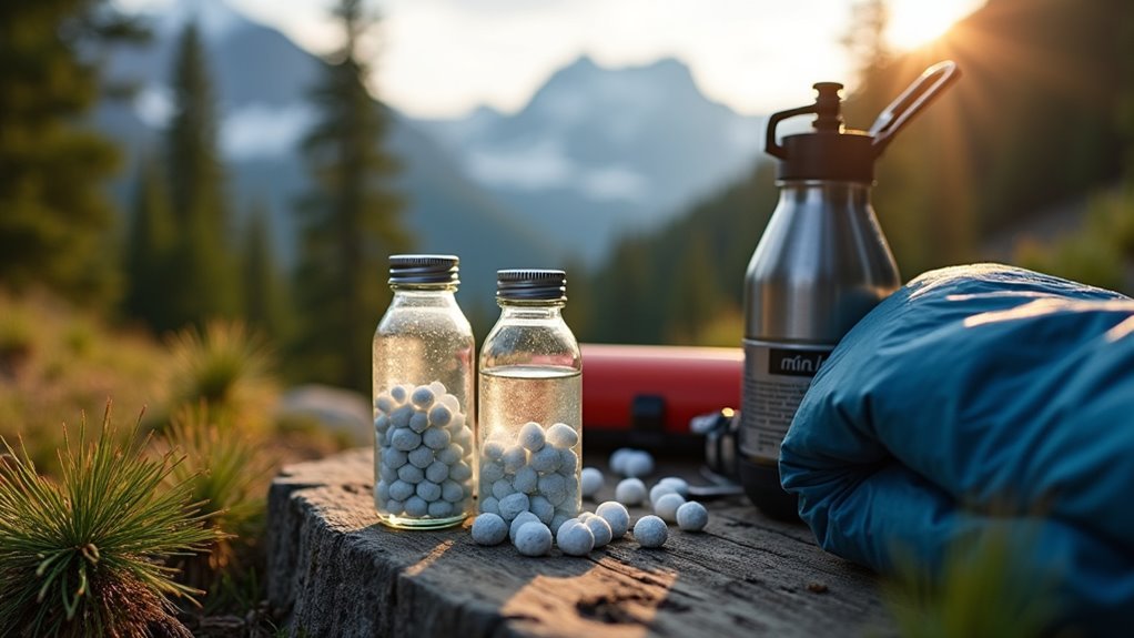 lightweight water purification tablets