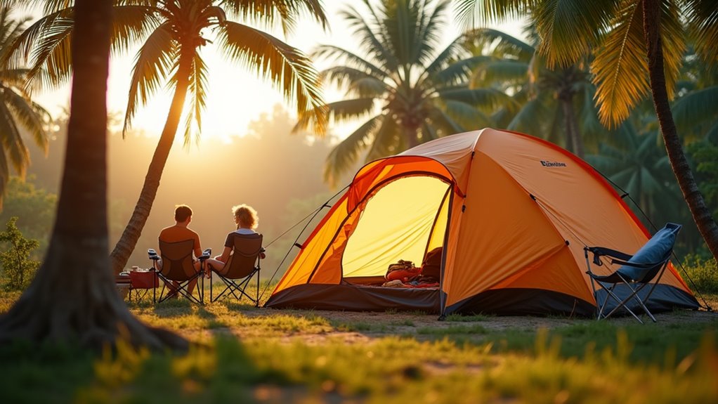 lightweight year round camping gear