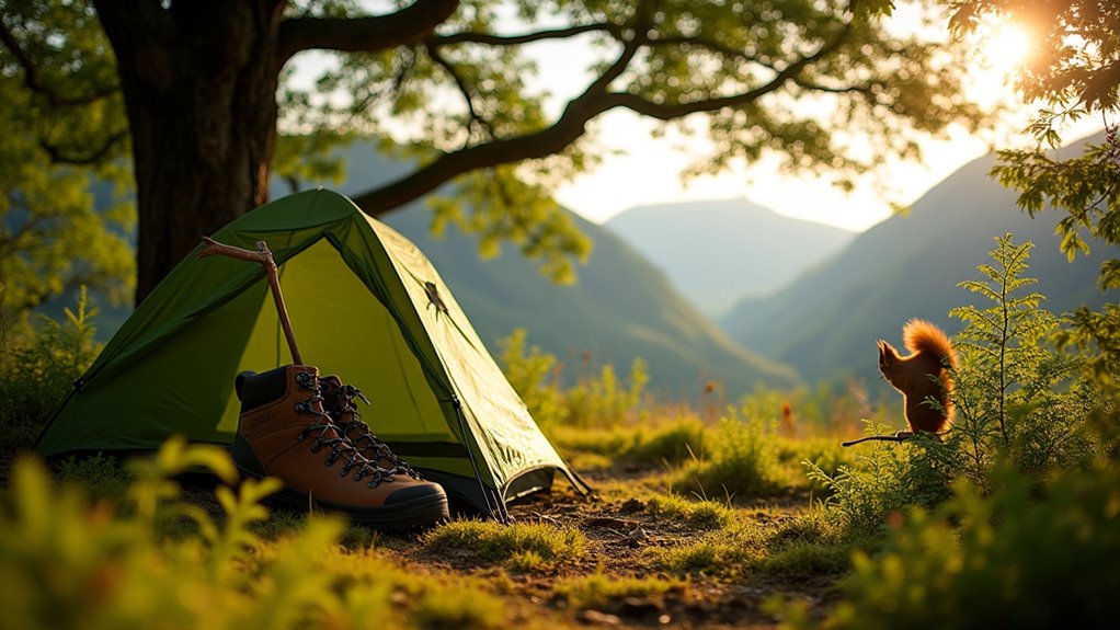 local camping reduces carbon footprint