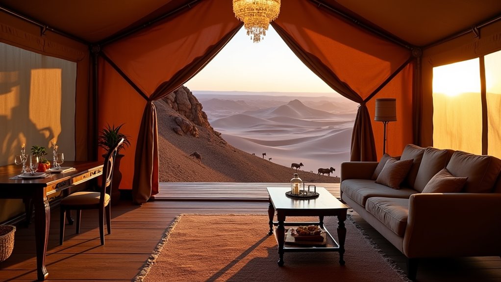 luxury desert retreat experience