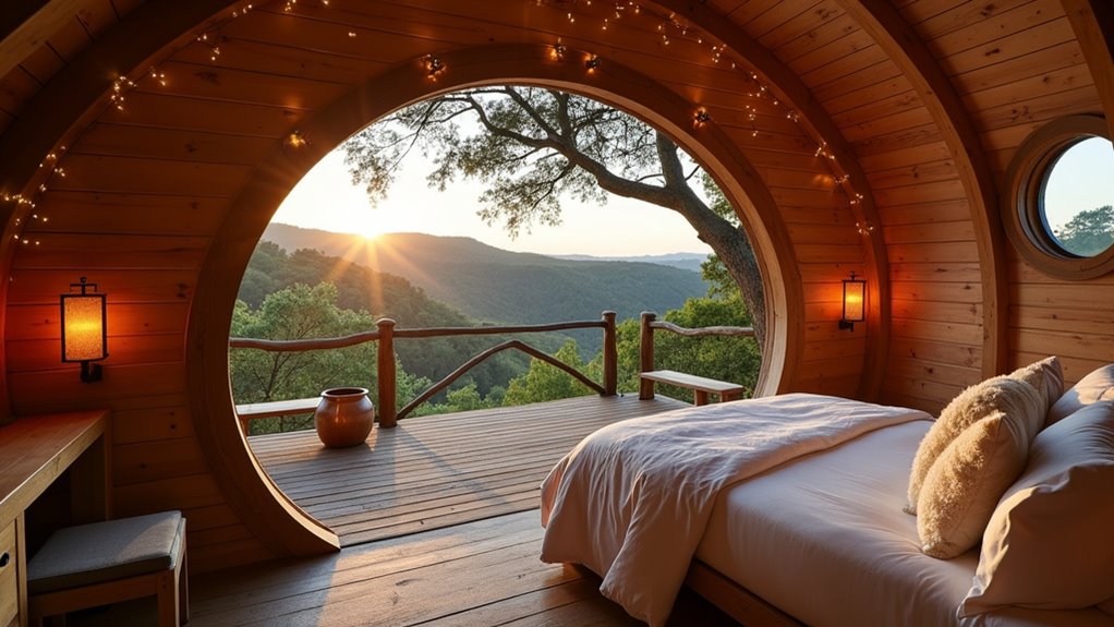 luxury glamping in nature