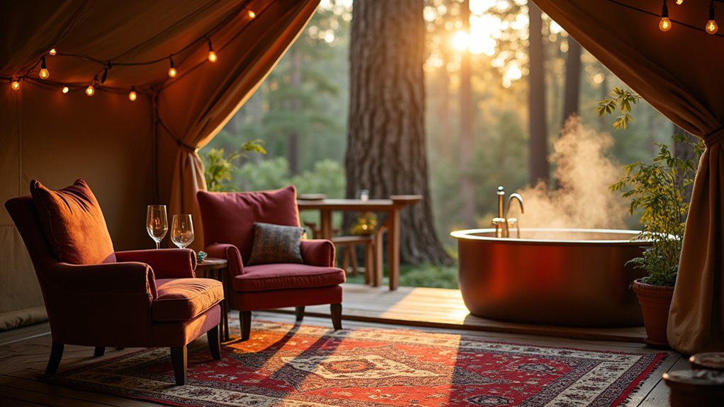 luxury outdoor adventure accommodations