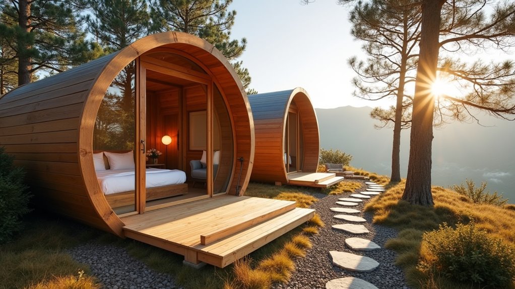 luxury outdoor camping experience