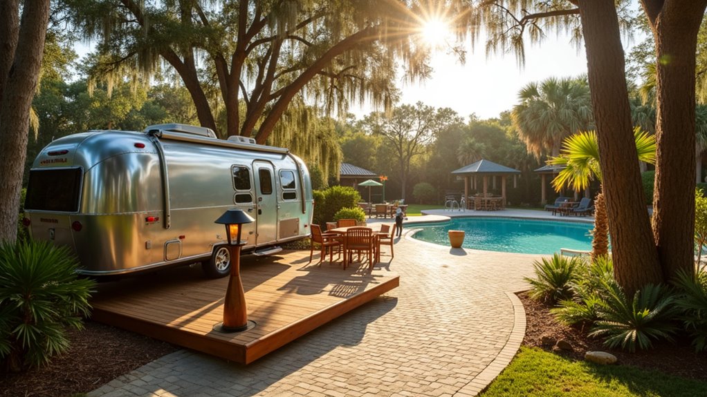 luxury outdoor hospitality experience