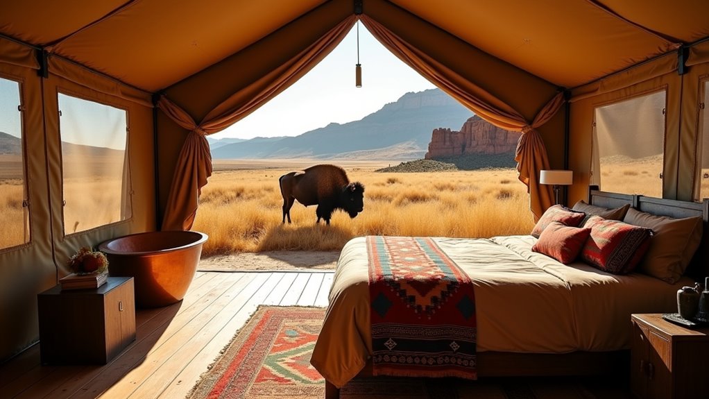 luxury ranch glamping experience