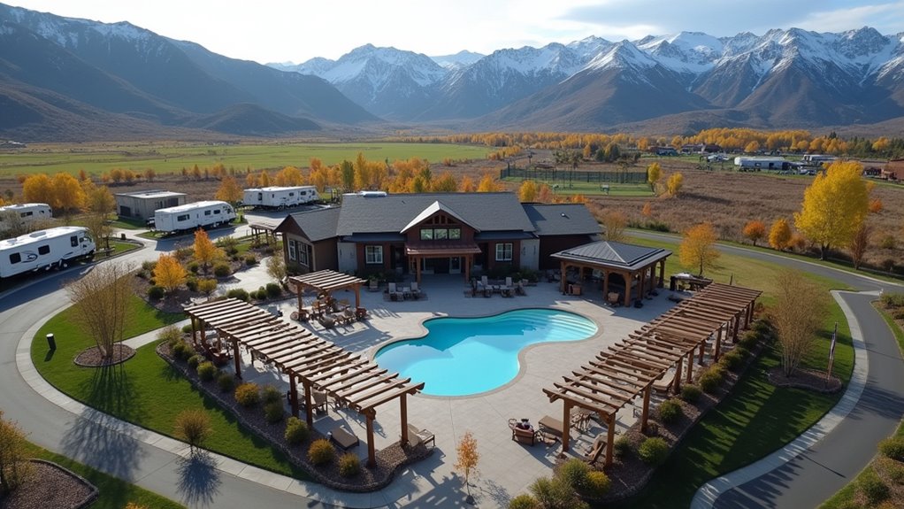 luxury rv camping amenities