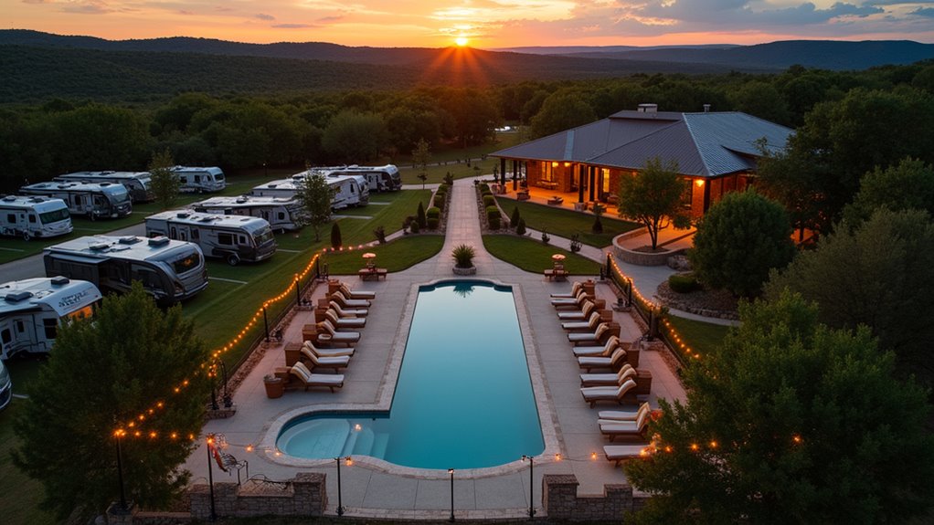 luxury rv camping experience