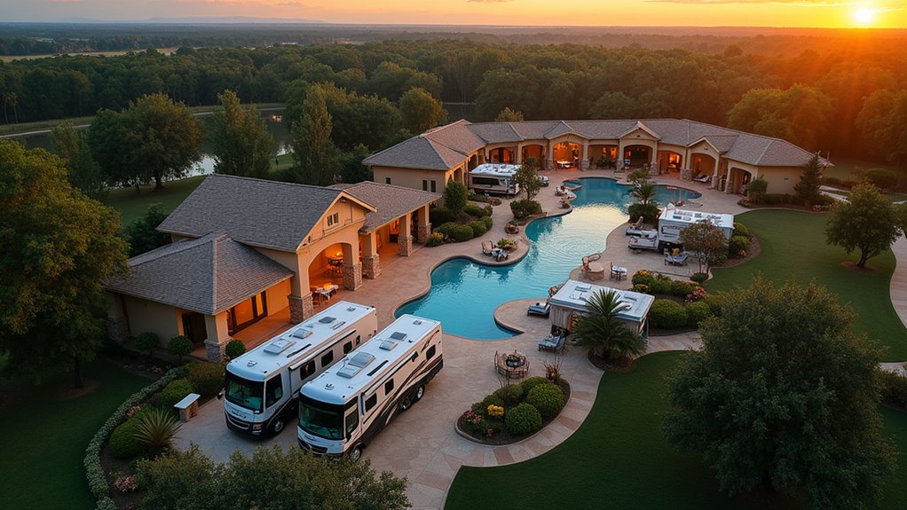 luxury rv park experiences