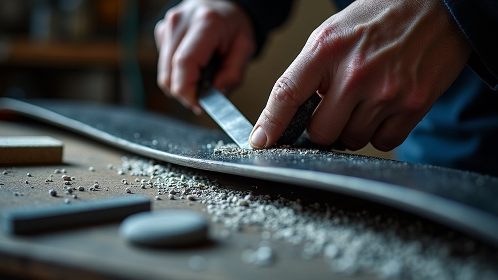 maintain sharp precise edges