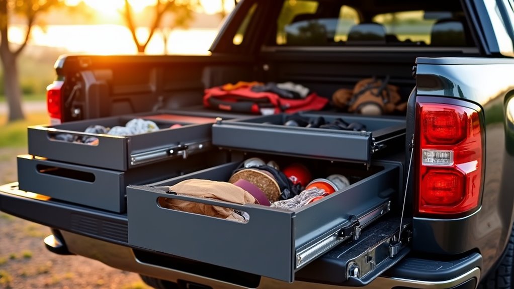 maximize truck bed storage