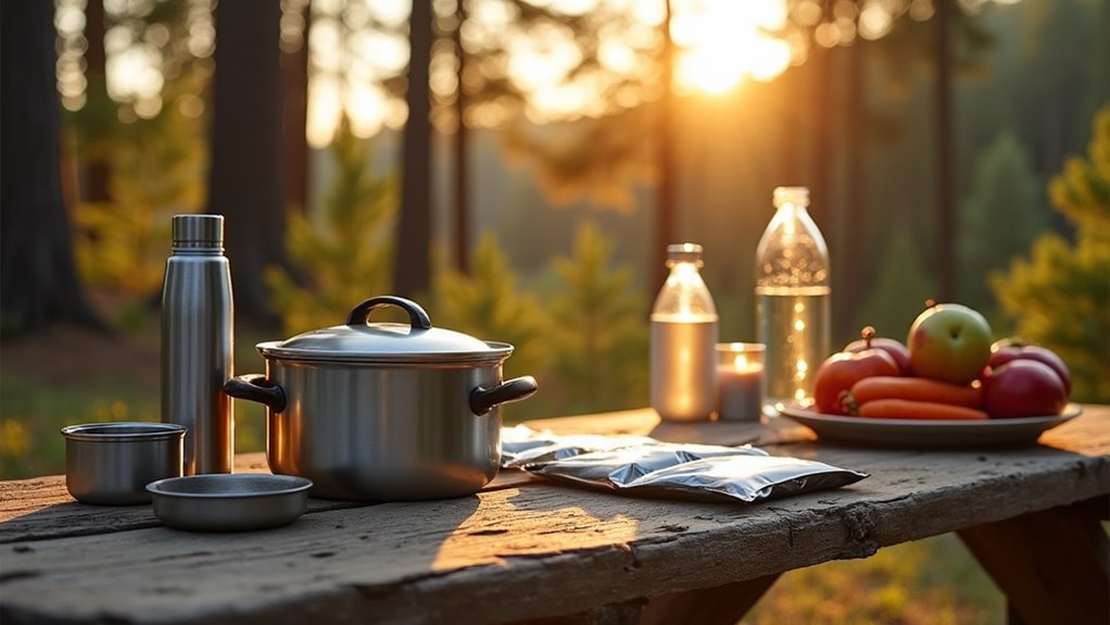 meal planning and water preparation