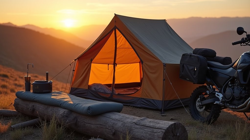 minimalist camping luxuries essentials