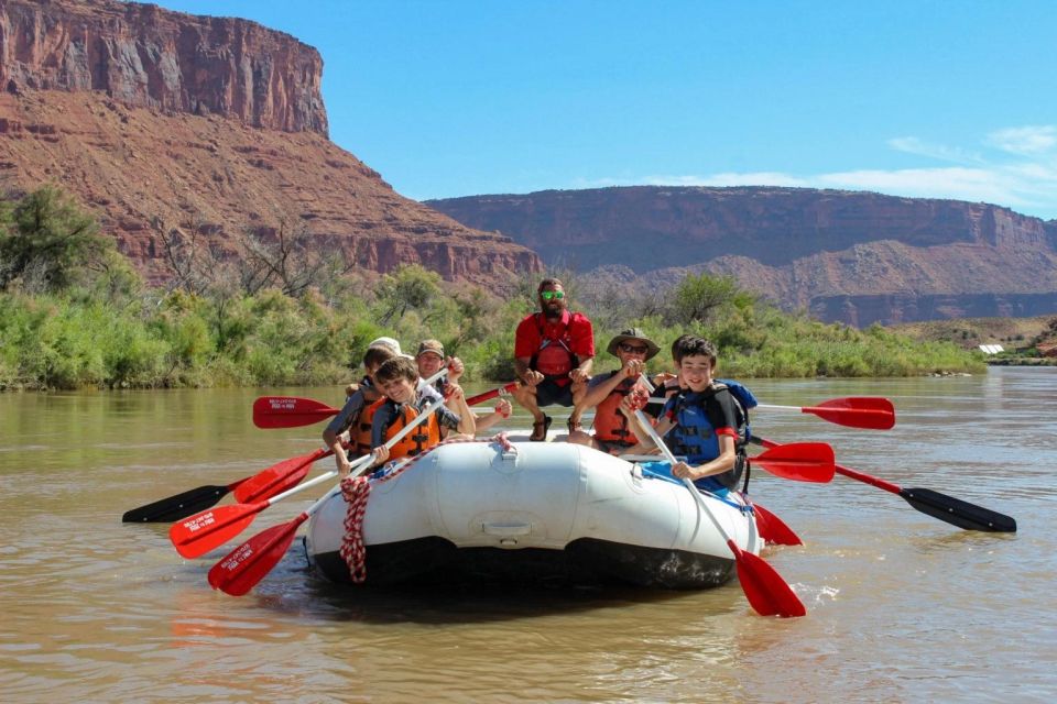 Moab Full Day Rafting Trip with Lunch  Colorado River - Highlights of the Moab Full Day Rafting Trip