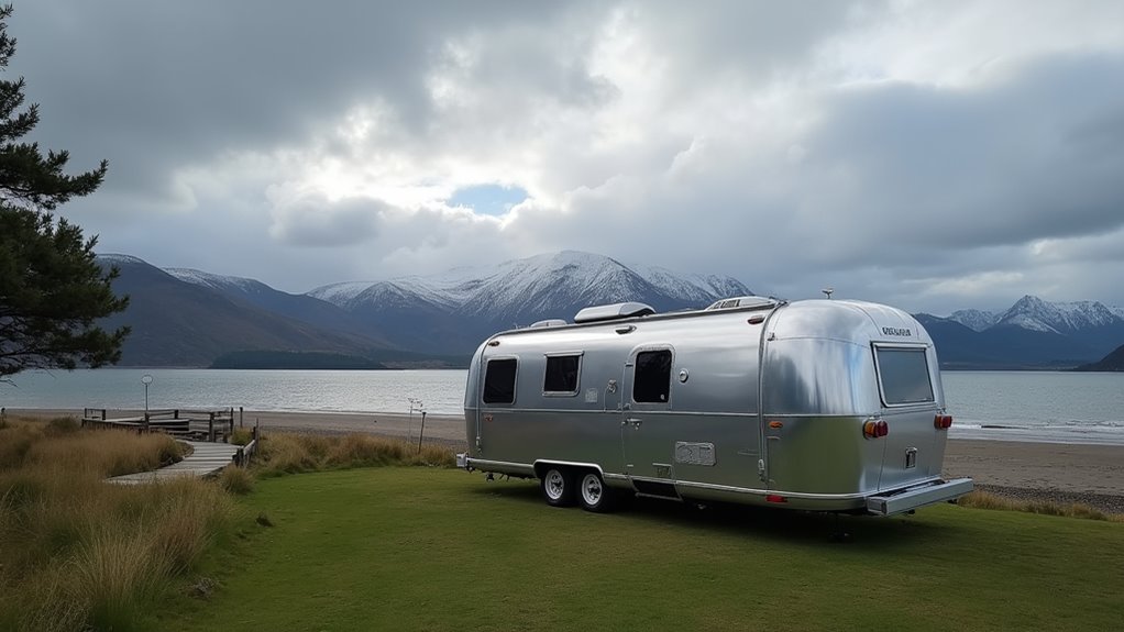 modern comforts in wilderness