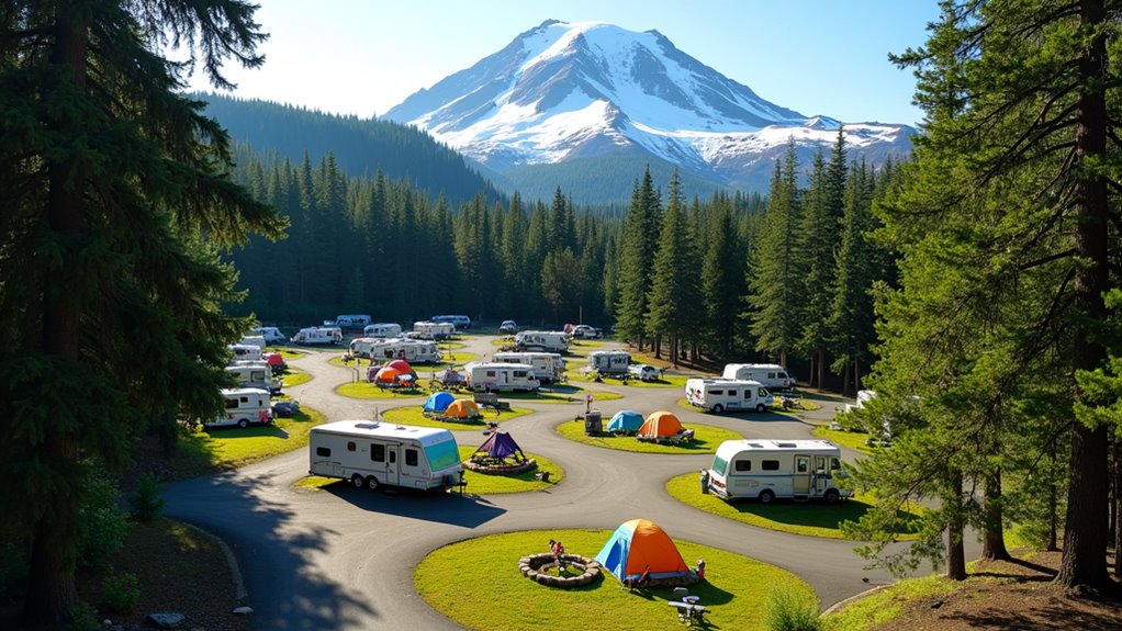 mount rainier campground details