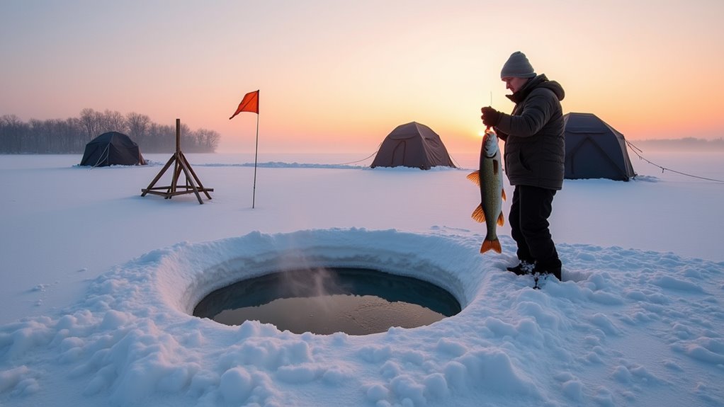 multi species winter fishing