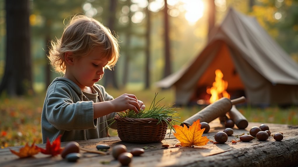 natural materials inspire creativity