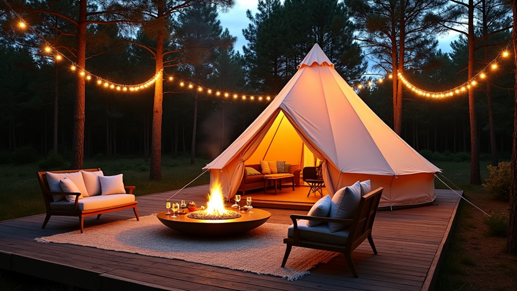 nature integrated camping experience