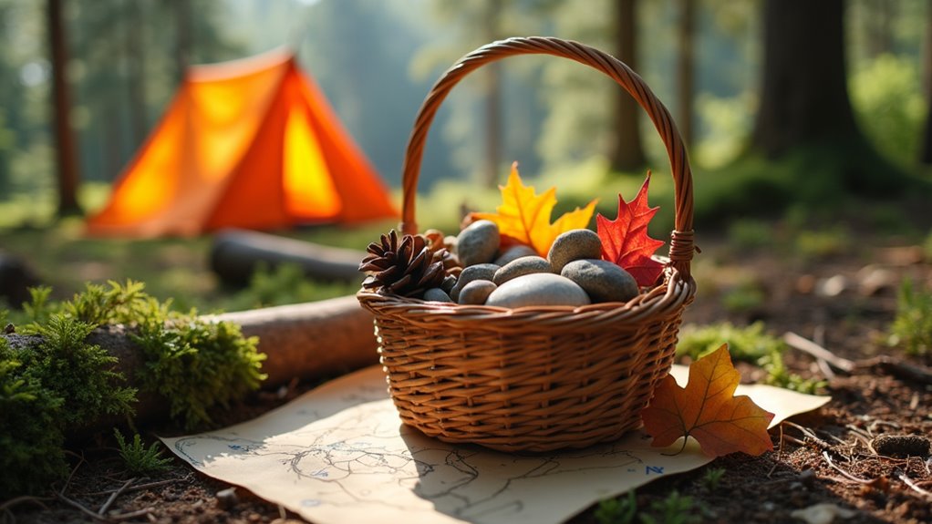 nature scavenger treasure hunts