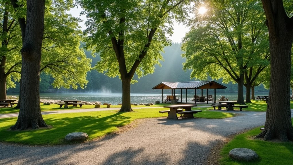 nearby campgrounds with fishing amenities