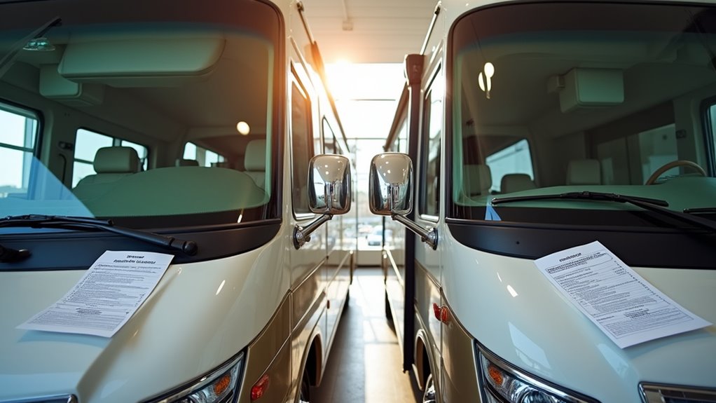 new vs used rvs comparison