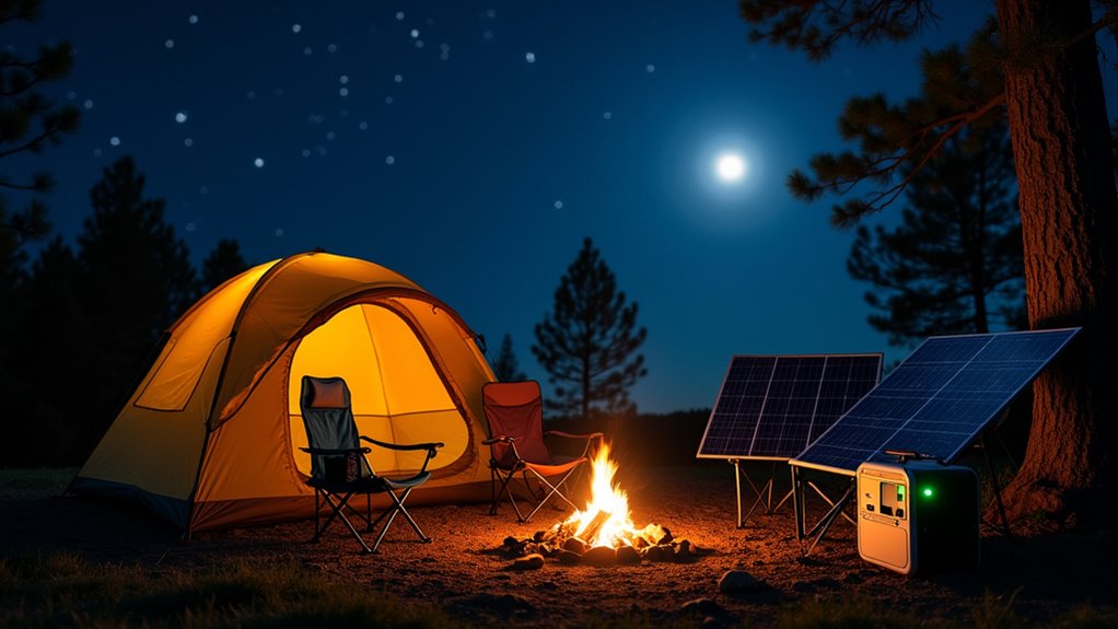 nighttime solar power management