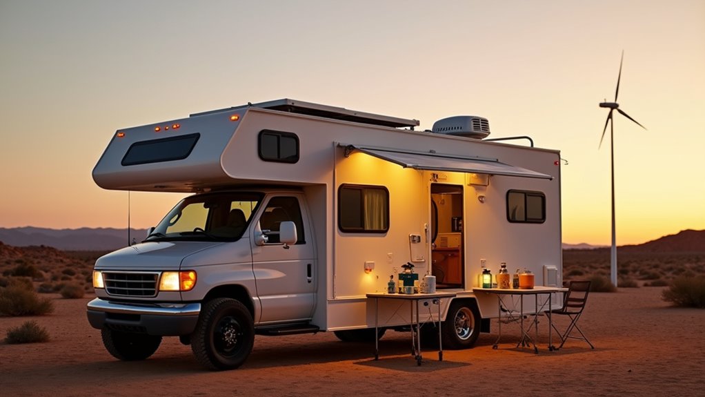 off grid camping cost savings