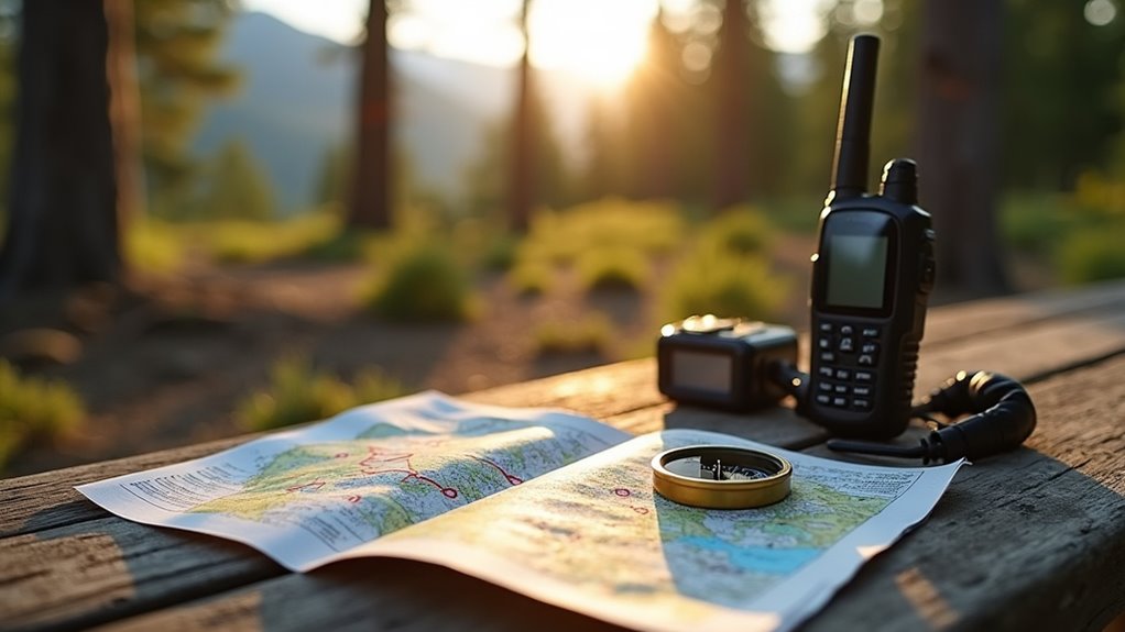 offline navigation and emergency communication