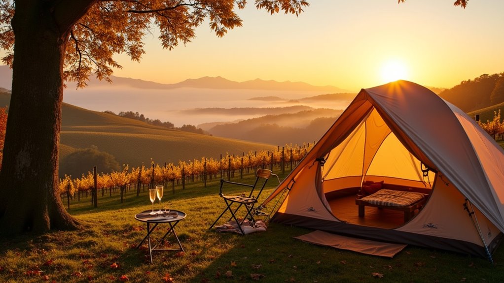 optimal champagne camping seasons