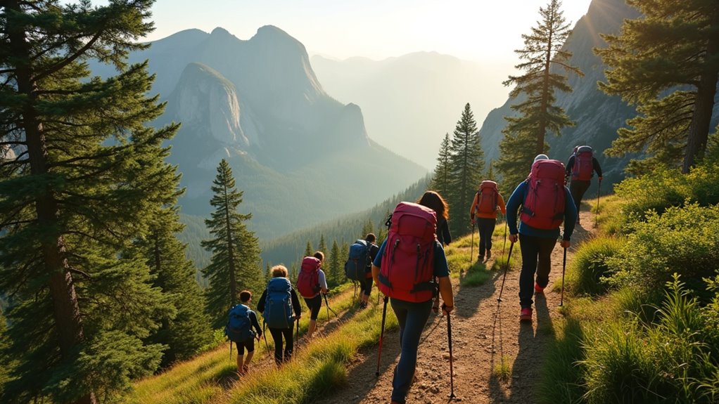 organize scenic trail exploration
