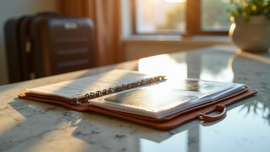 organize travel documents effectively